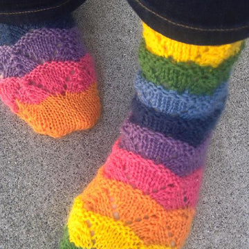 Rapid Rainbows socks