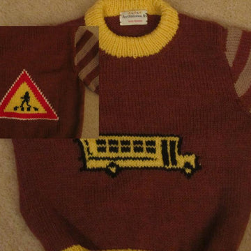 School Bus & Crossing