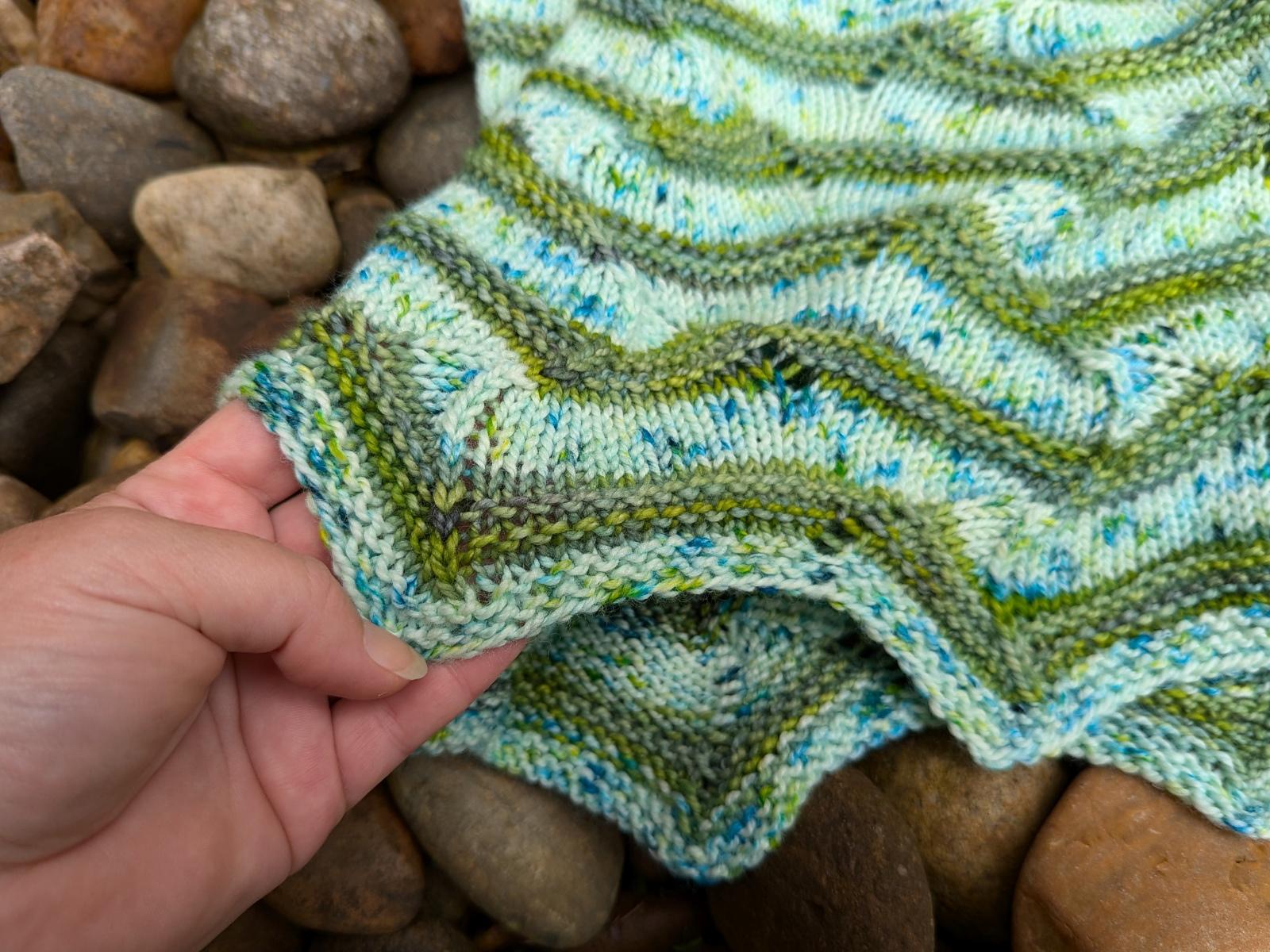 Dancing Stripes Cowl