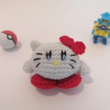 Kirby Hello Kitty Amigurumi