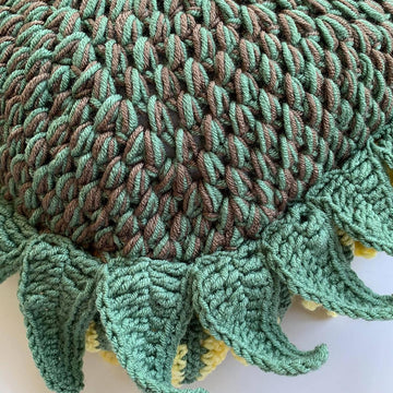 Sunflower cushion