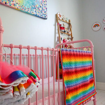 Weeping Rainbows Blanket