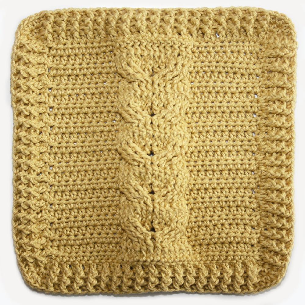 Cable Sampler Dishcloths