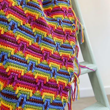 Diamond Mosaic Blanket