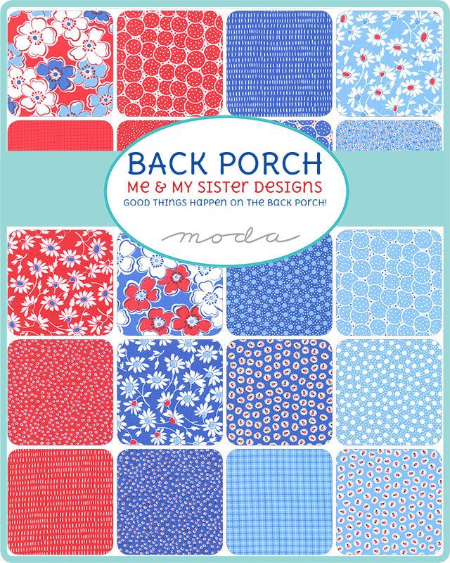 Moda Fabrics Back Porch 2.5" Strip Roll
