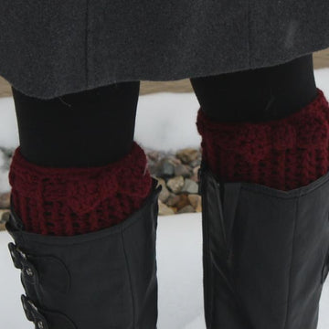 Bow Boot Cuffs Pattern