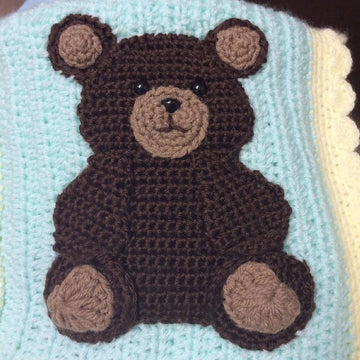 Bear and Paw Print Appliques