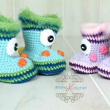 Monster Boots Newborn - 18 Months