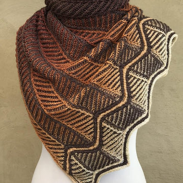 Stratum shawl