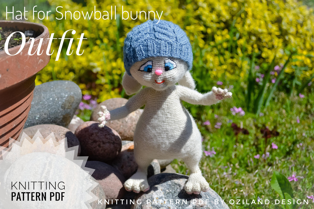 Outfit: hat for snowball bunny