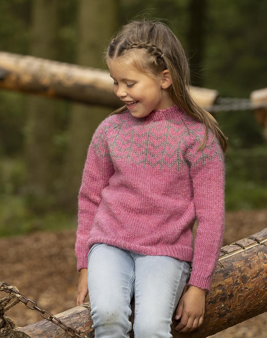 Gunilla Sweater in Viking Garn Viking Wool - Downloadable PDF