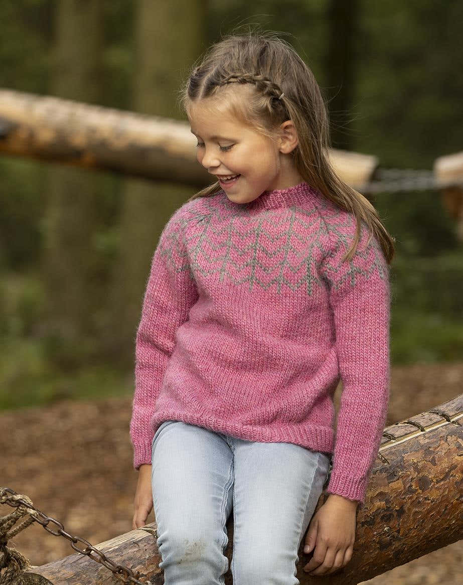 Gunilla Sweater in Viking Garn Viking Wool - Downloadable PDF