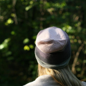 Striped Cashmere Beanie