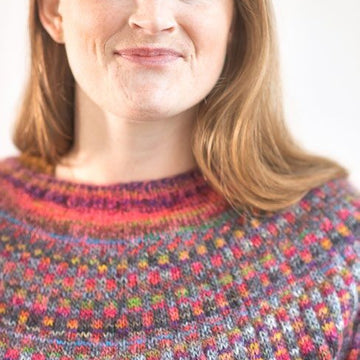 Canton Sweater in Berroco Tiramisu - Downloadable PDF