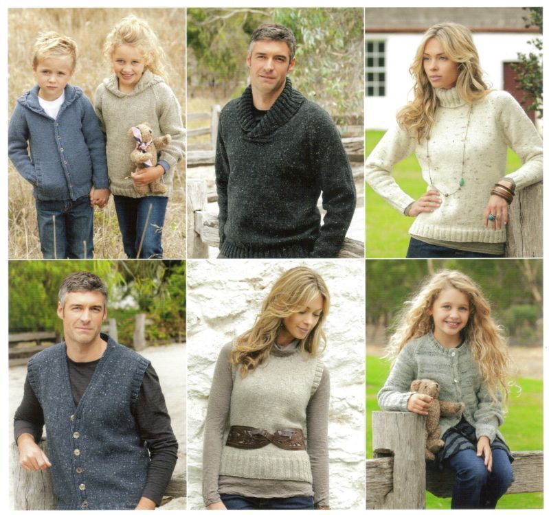Aran Family Classic Book by Patons - 3737