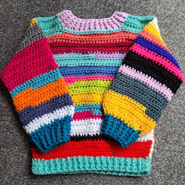 Kids Happy Scrappy Jumper Pattern