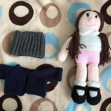 School days Boy & Girl dolls