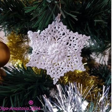 Crochet snowflake 37