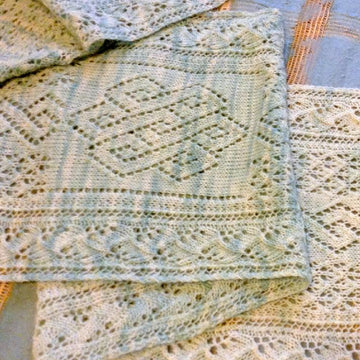 Lace Deco Panel Wrap