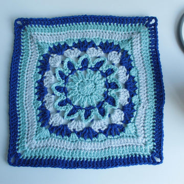 Turquoise Delight Square