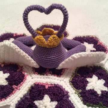 Queen Violet of the LoveBugs Security Blanket