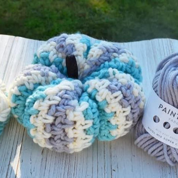 Moss Stitch Pumpkin