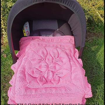 Leaf Motif Car Seat Cover Standard 0-9m Car Seat