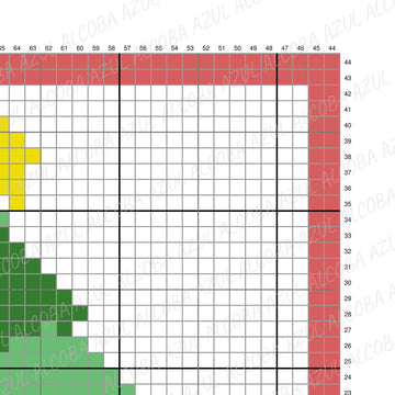 Christmas Tree Pillow Mini C2C