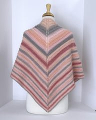 Easy Knit Triangle Shawl