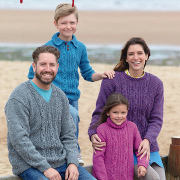 Sweaters in Hayfield Bonus Aran Tweed - 7897 - Leaflet