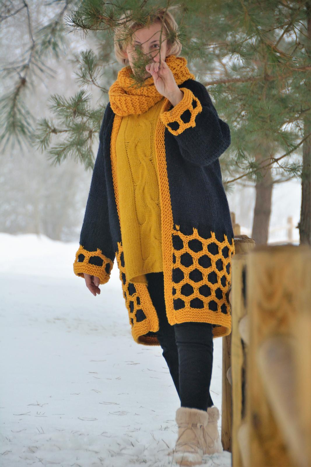 Sweet Honey Coat-Cardigan