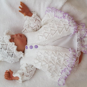 Pattern 59 Lace Matinee Set