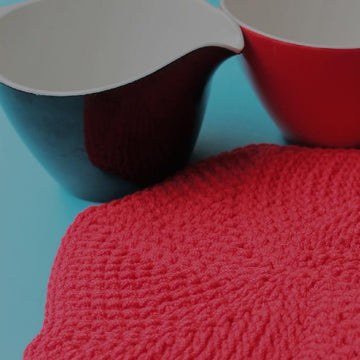 Tunisian Spiral Potholder