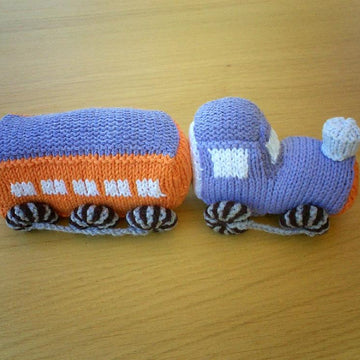 Passenger Steam Train Knitting Pattern