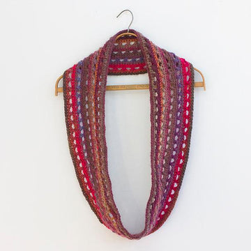 Crocheted Infinity Scarf, Cowl