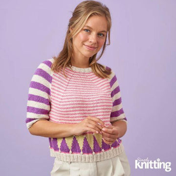 Stripes and Border Jumper