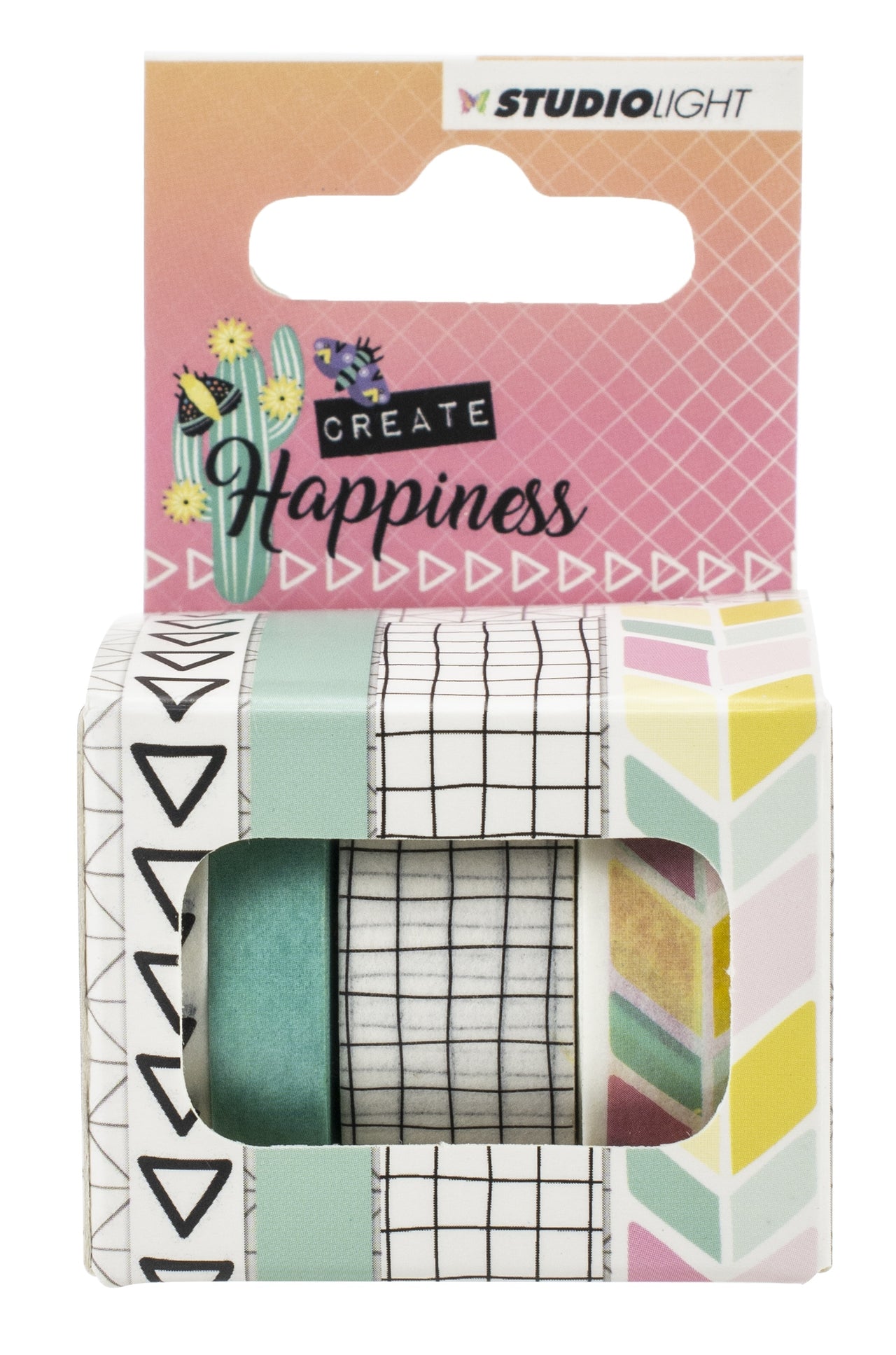 Studio Light Create Happiness Washi Tape 4/Pkg - NR. 01