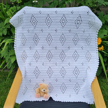 Crystals Filet Blanket