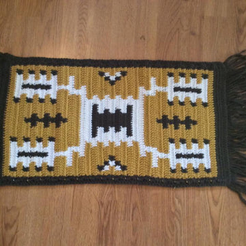 Storm Pattern Fringed Throw