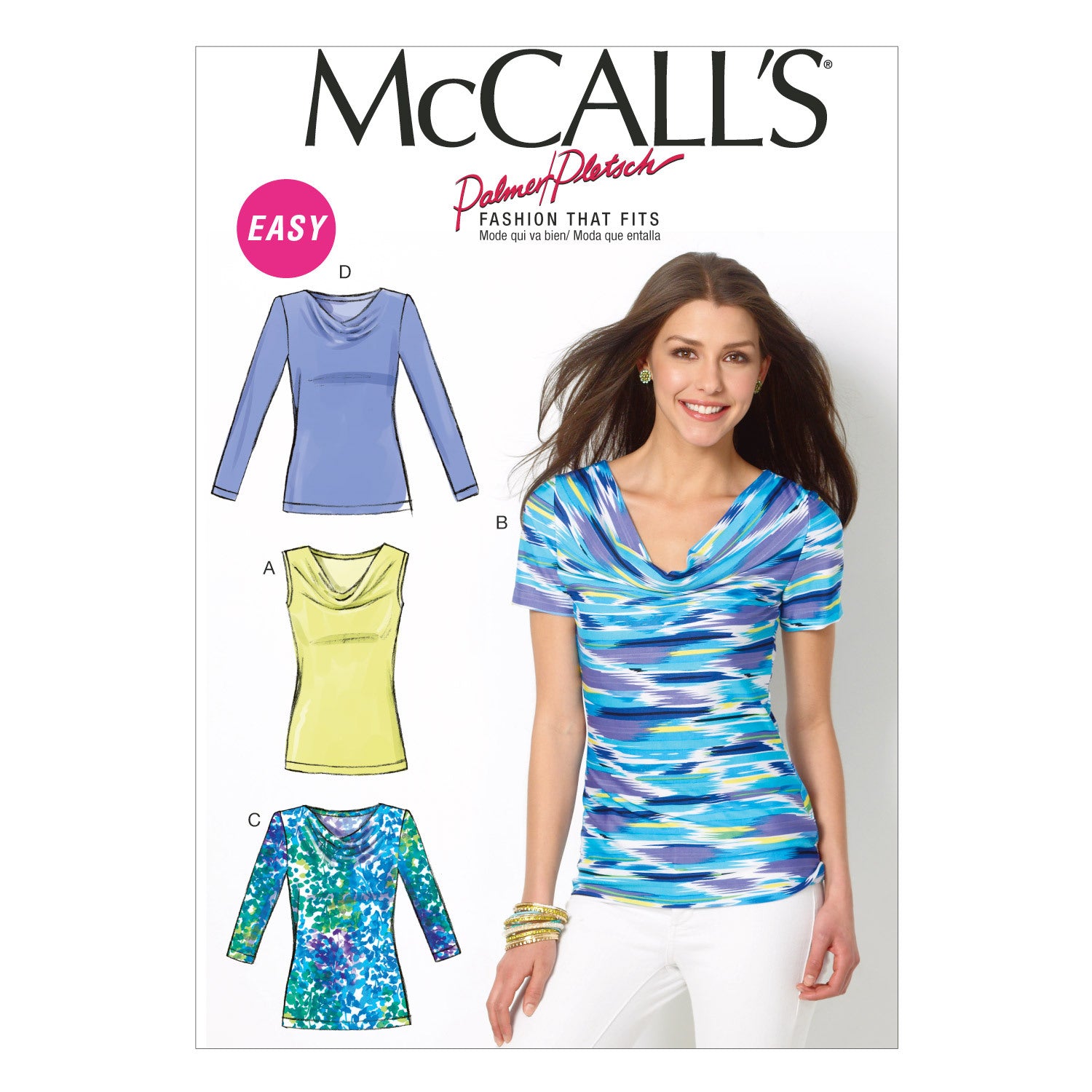 McCall's Misses' Tops M6963 - Sewing Pattern
