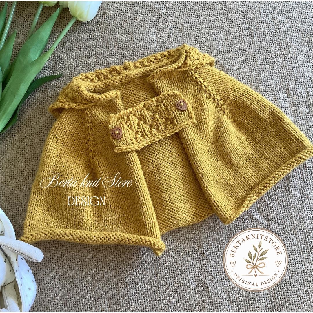 Pineapple Hooded Cape