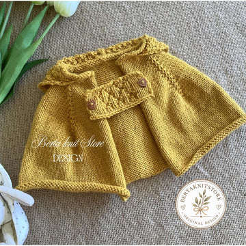 Pineapple Hooded Cape
