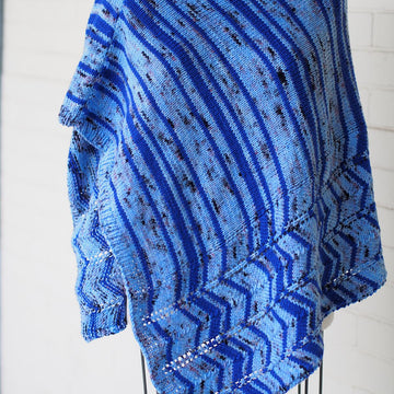 Ocean Current Poncho