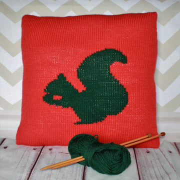 Woodland Squirrel Cushion Cover