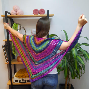 Orchid Shawl