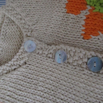 Sunflower Baby Cardigan