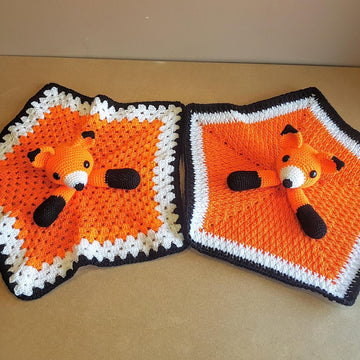 Foxy Fox Lovey Security Blanket