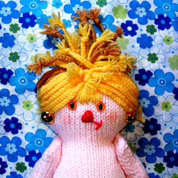Daisy Knitted Doll