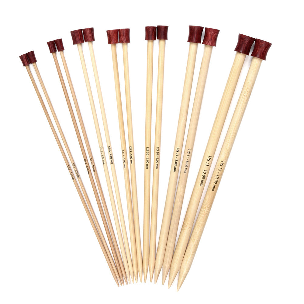 Craftsy 10 Inch Bamboo Single Point Needles - (1 Pair)