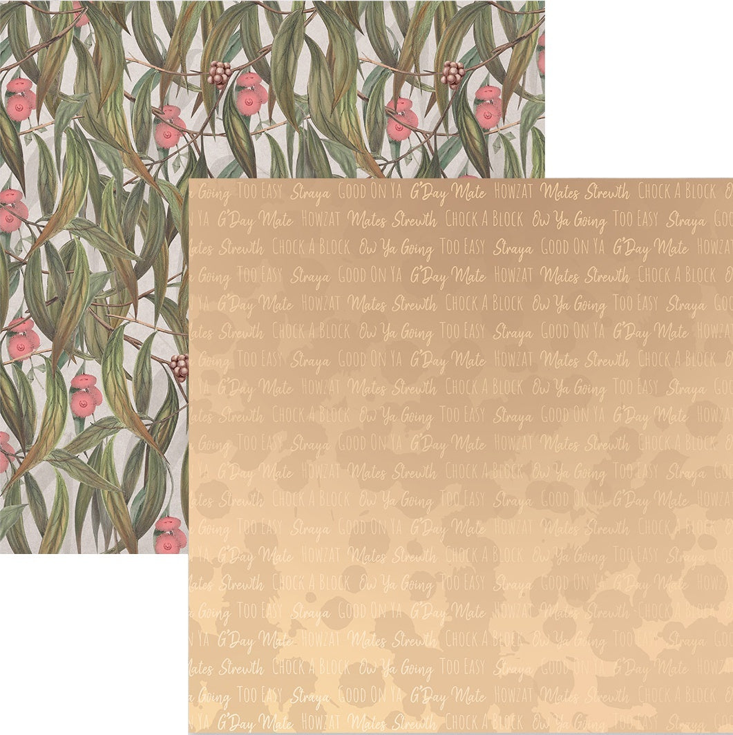 Artdeco Creations Sunburnt Country Double-Sided Paper 12"X12" - #9
